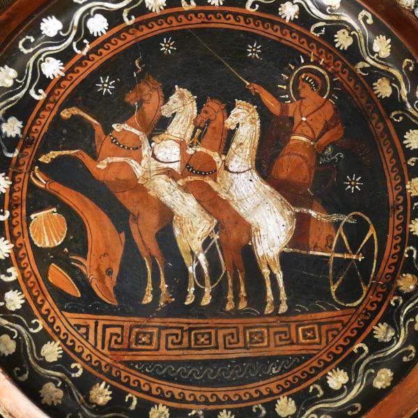 ancient greek plate